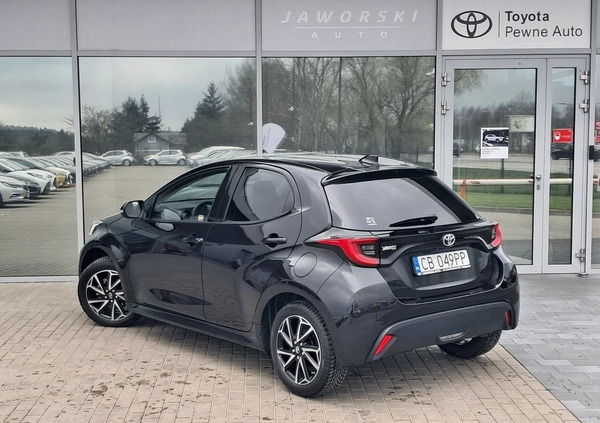 Toyota Yaris cena 94000 przebieg: 2180, rok produkcji 2023 z Ciechanowiec małe 232